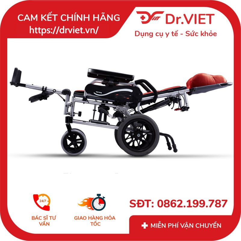Xe lăn ngả nằm Karma KM-5001 16 Xe lăn ngả nằm Karma KM-5001