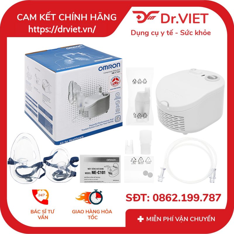 Máy xông khí dung Omron NE-C101 12 Máy xông khí dung Omron NE-C101