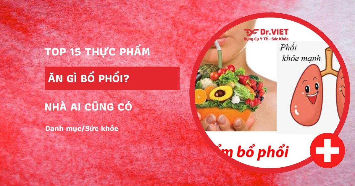 Ăn gì bổ phổi