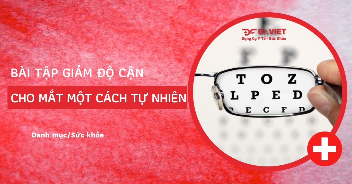 Bài tập giảm độ cận thị cho mắt