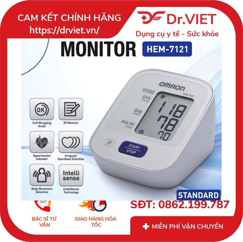 Máy đo huyết áp Omron HEM-7121
