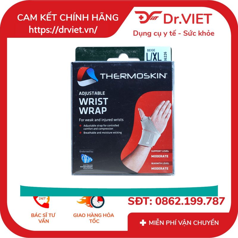 Băng nẹp khớp cổ tay 2 bên Thermoskin 8*226 11 Băng nẹp khớp cổ tay 2 bên Thermoskin 8*226