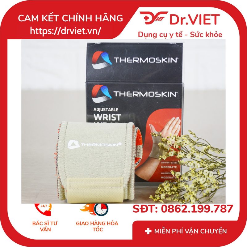 Băng nẹp khớp cổ tay 2 bên Thermoskin 8*226