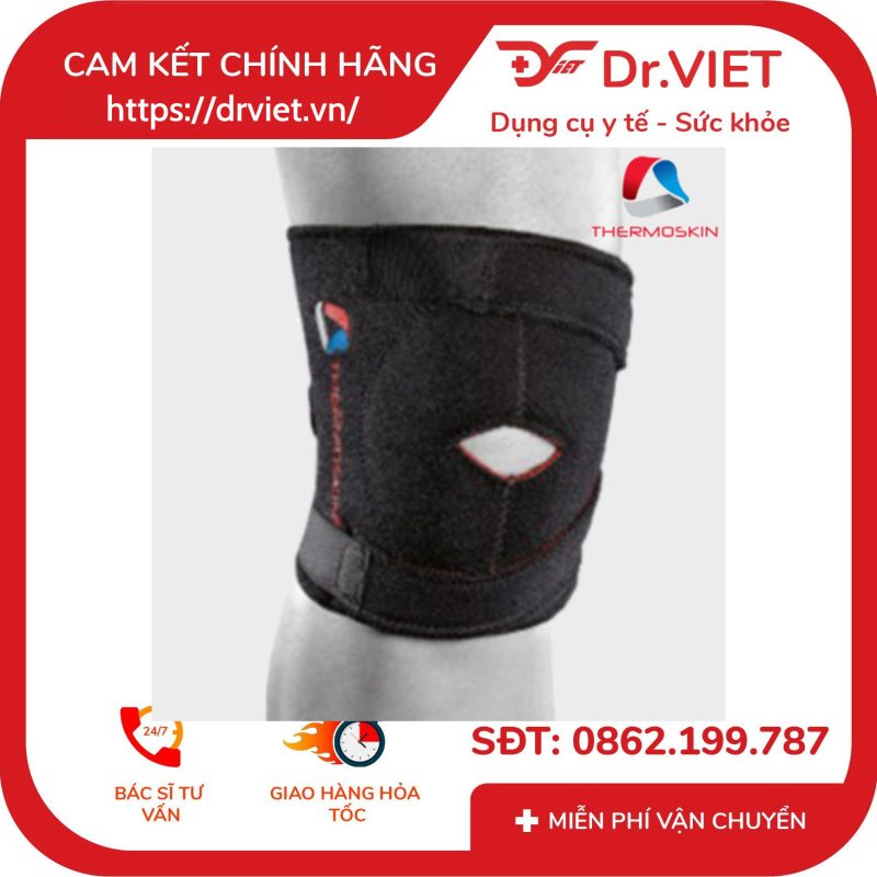 Băng nẹp cơ đầu gối Thermoskin Knee Ajustable Sport 10 Băng nẹp cơ đầu gối Thermoskin Knee Ajustable Sport
