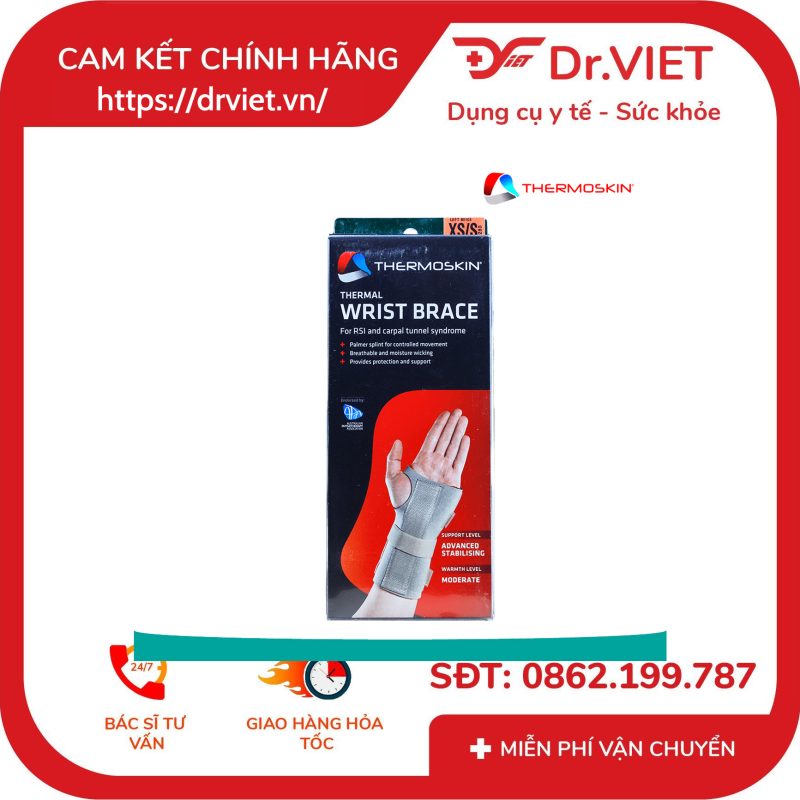 Băng nẹp khớp cổ tay phải Thermoskin 8*281 11 Băng nẹp khớp cổ tay phải Thermoskin 8*281