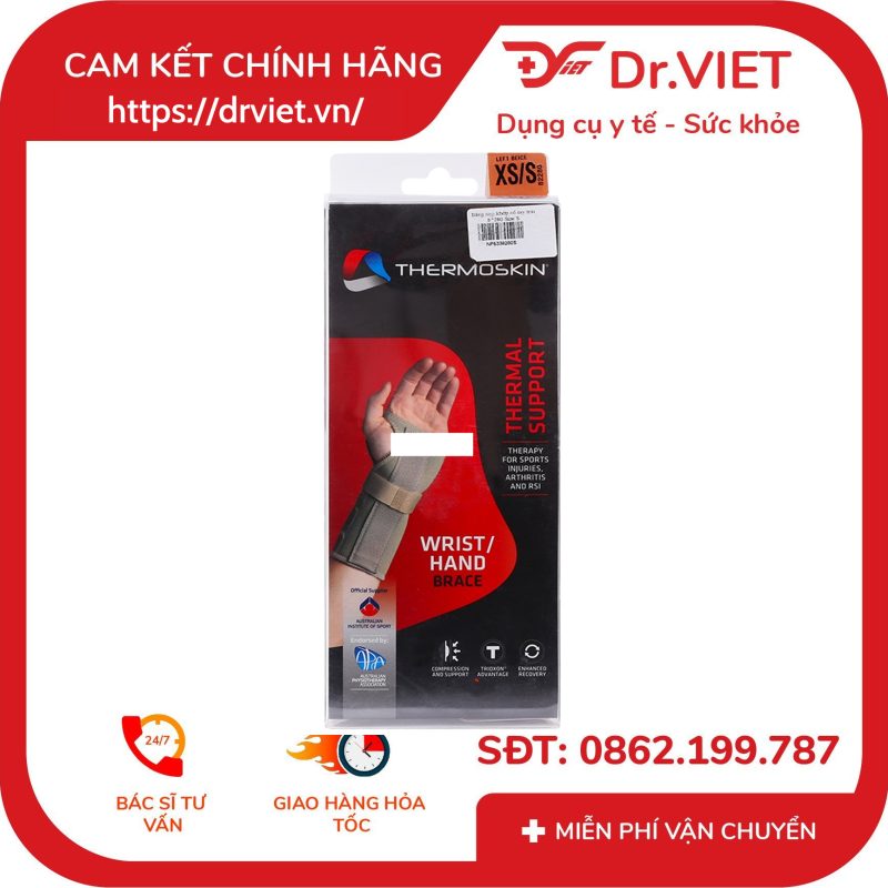 Băng nẹp khớp cổ tay trái và phải Thermoskin 8*281 8*280 14 Băng nẹp khớp cổ tay trái và phải Thermoskin 8*281 8*280