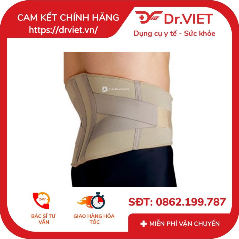 Băng nẹp lưng mềm Thermoskin 9 Băng nẹp lưng mềm Thermoskin