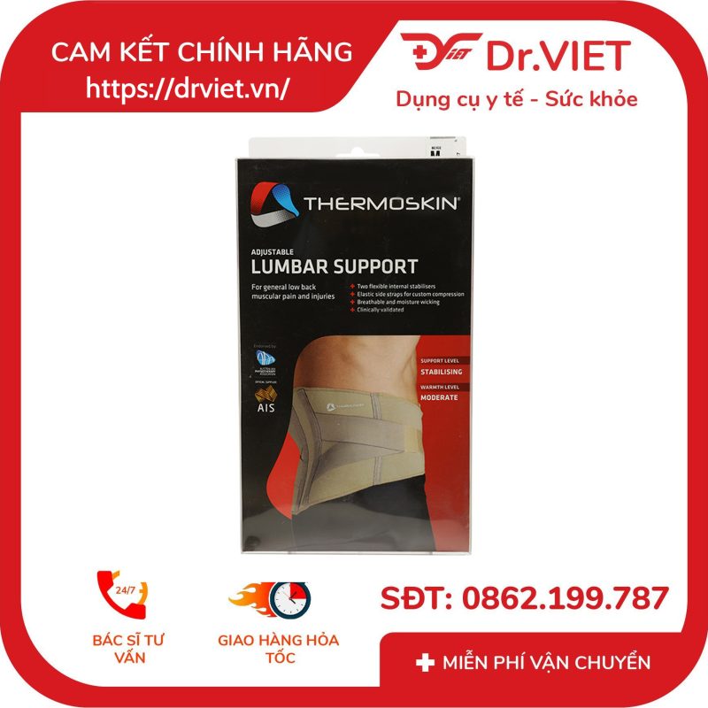 Băng nẹp lưng mềm Thermoskin 8 Băng nẹp lưng mềm Thermoskin