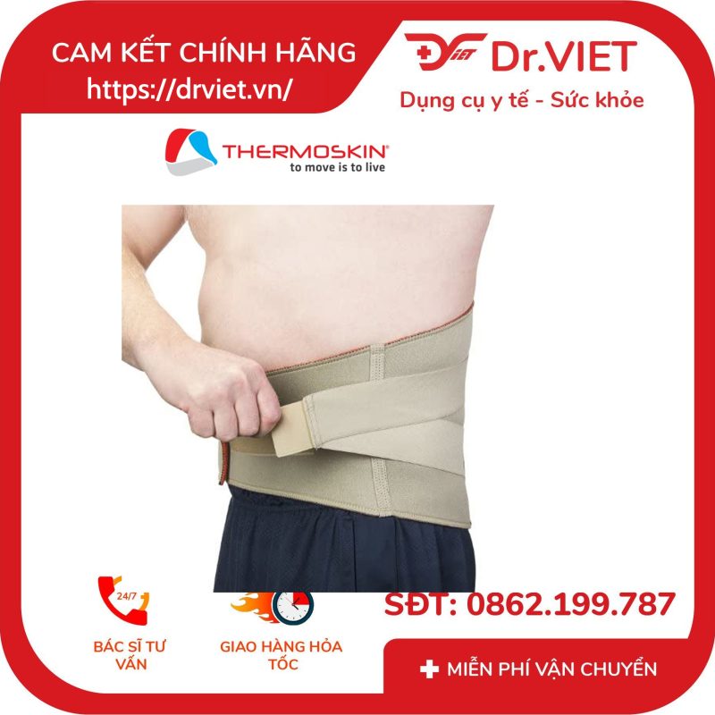 Alternative view of Băng nẹp lưng mềm Thermoskin