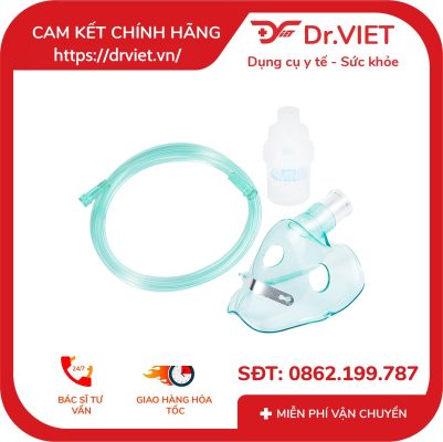 Bộ xông khí dung Hải Đăng Nebulizer Mask size S và XL 17 Bộ xông khí dung Hải Đăng Nebulizer Mask size S và XL