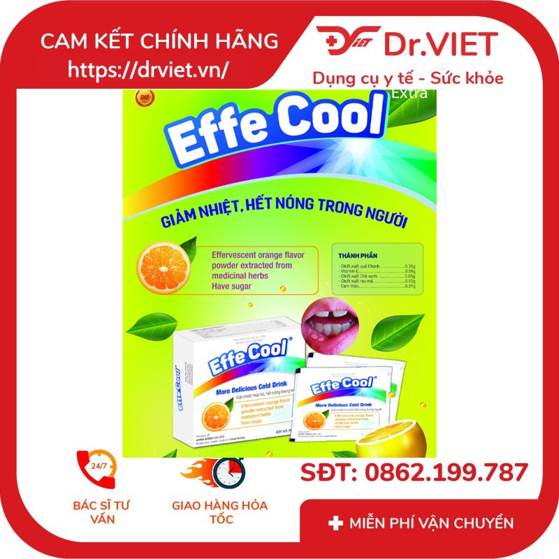 Bột uống thảo dược Effe Cool hỗ trợ thanh nhiệt 8 Bột uống thảo dược Effe Cool hỗ trợ thanh nhiệt
