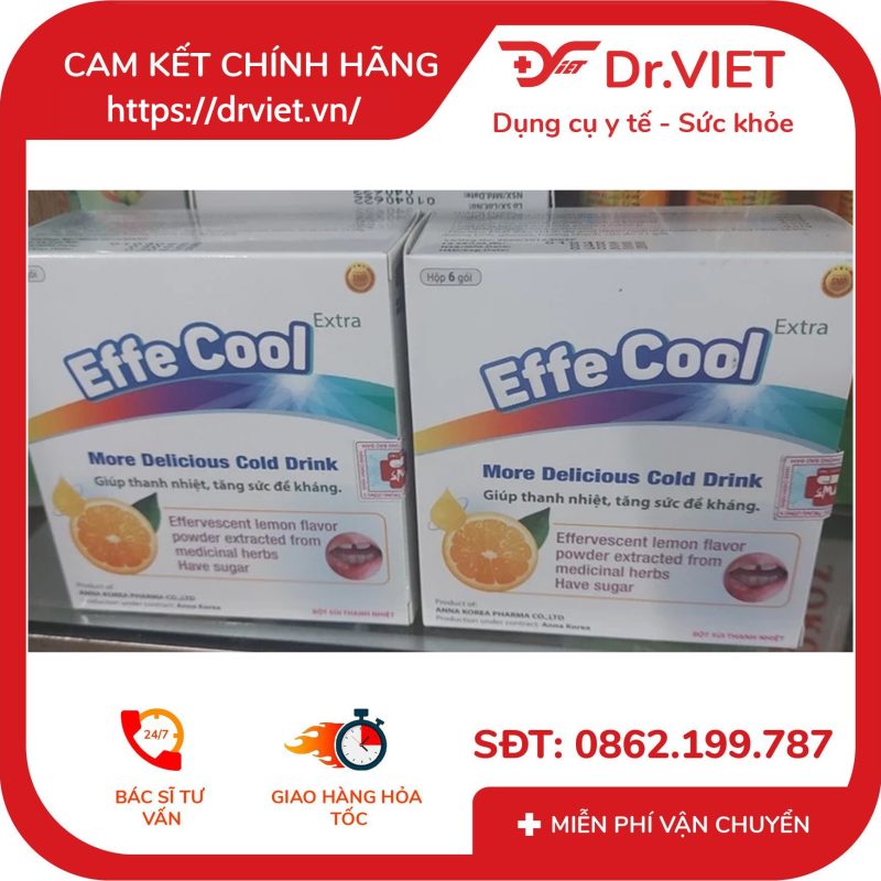 Alternative view of Bột uống thảo dược Effe Cool hỗ trợ thanh nhiệt