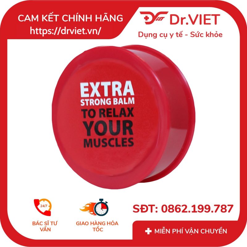 Cao đỏ Starbalm làm ấm và giúp cơ thư giãn sau khi vận động 10g