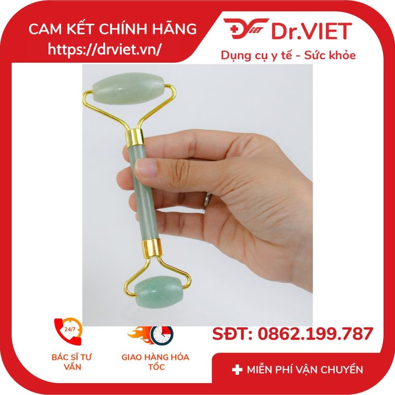 Cây lăn massage đá thạch anh