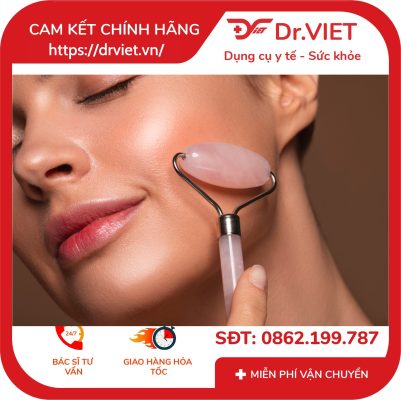 Cây lăn massage đá thạch anh