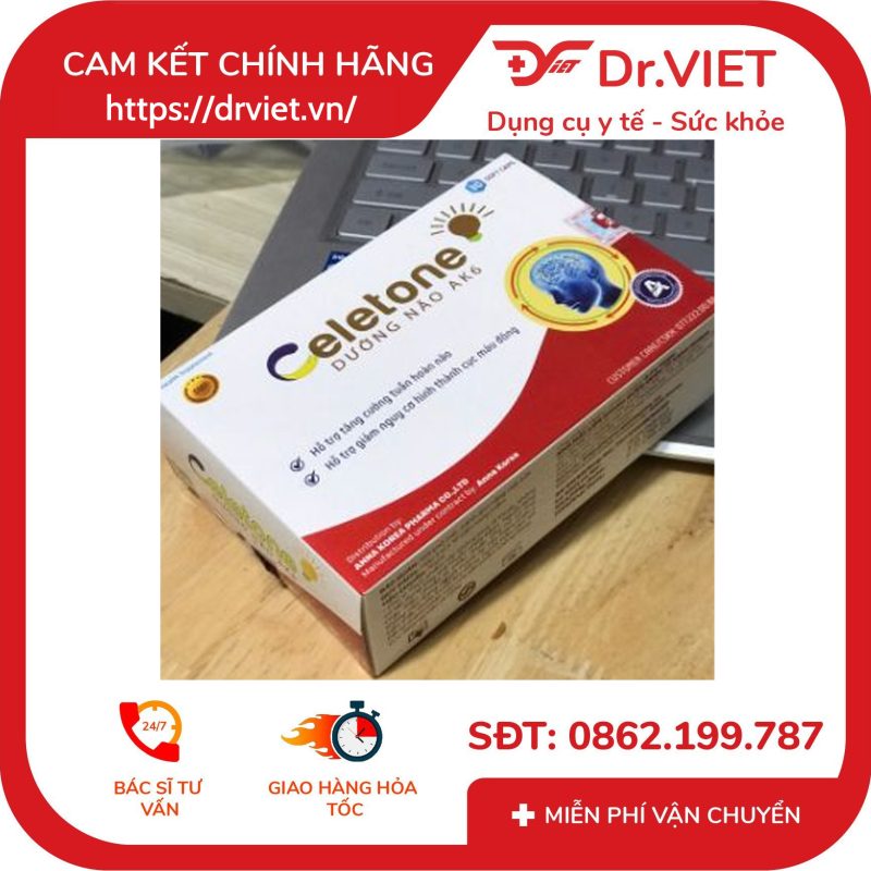 CELETONE dưỡng não AK6 giảm đau đầu mất ngủ 11 CELETONE dưỡng não AK6 giảm đau đầu mất ngủ