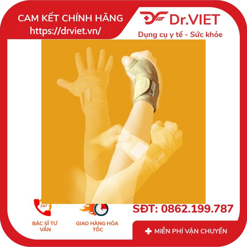 Đai hỗ trợ cổ tay Nano Flextra NF-15810 10 Đai hỗ trợ cổ tay Nano Flextra NF-15810