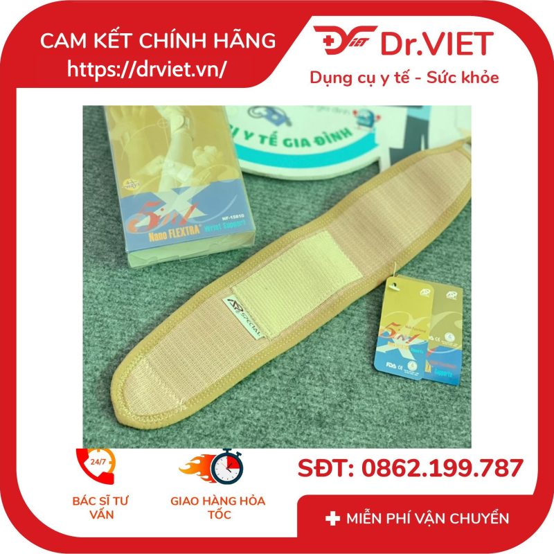 Đai hỗ trợ cổ tay Nano Flextra NF-15810 9 Đai hỗ trợ cổ tay Nano Flextra NF-15810