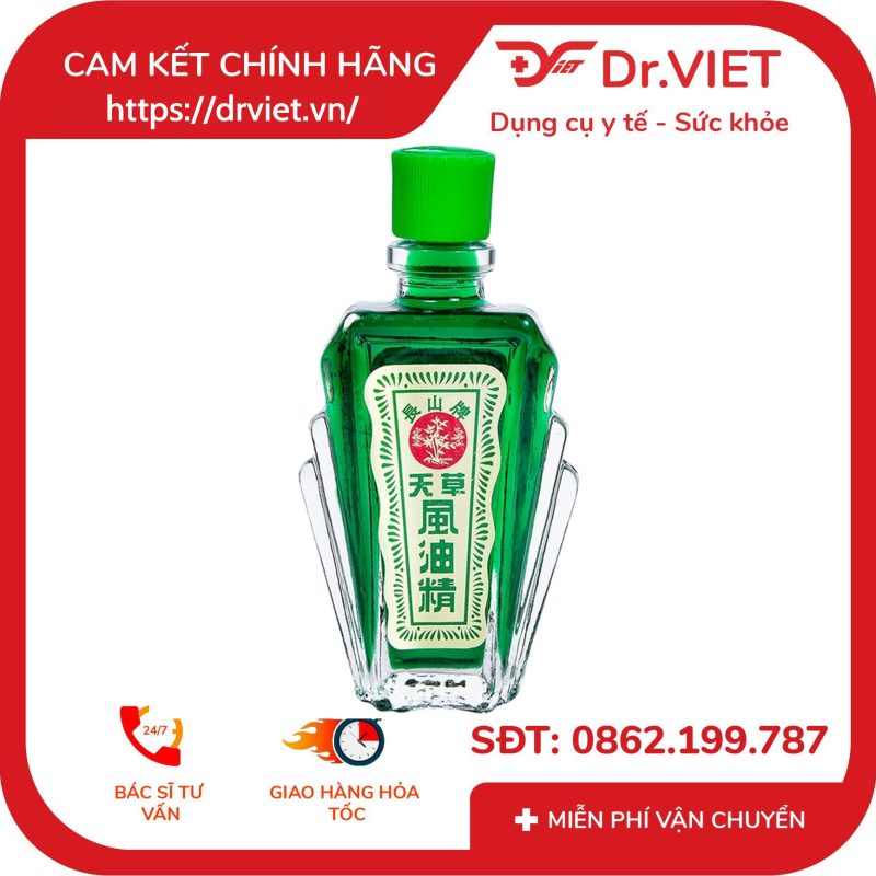Dầu gió xanh Thiên Thảo 12ml điều trị đau đầu giảm ho 12 Dầu gió xanh Thiên Thảo 12ml điều trị đau đầu giảm ho