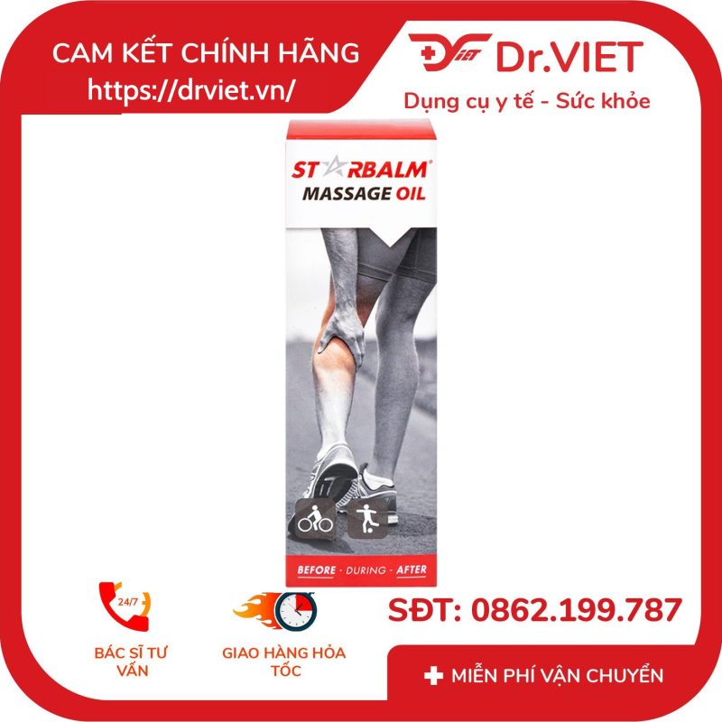 Dầu xoa bóp Starbalm Massage Oil thư giãn 50ml