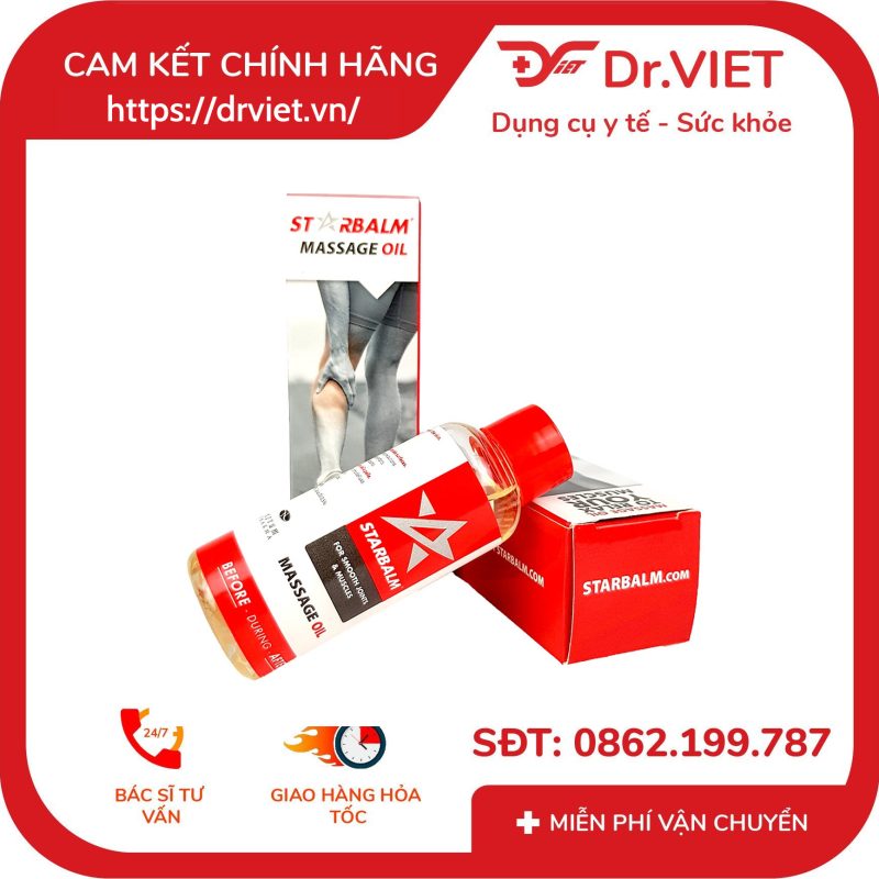 Dầu xoa bóp Starbalm Massage Oil thư giãn 50ml