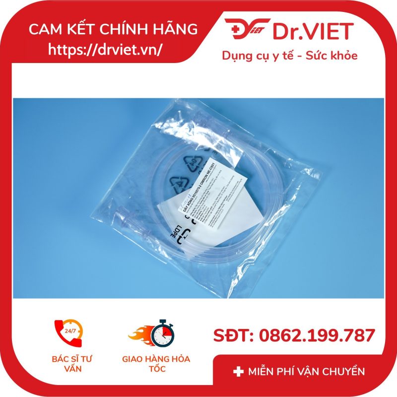 Dây Dẫn Máy Xông Mũi Họng Omron NE-C25S 12 Dây Dẫn Máy Xông Mũi Họng Omron NE-C25S
