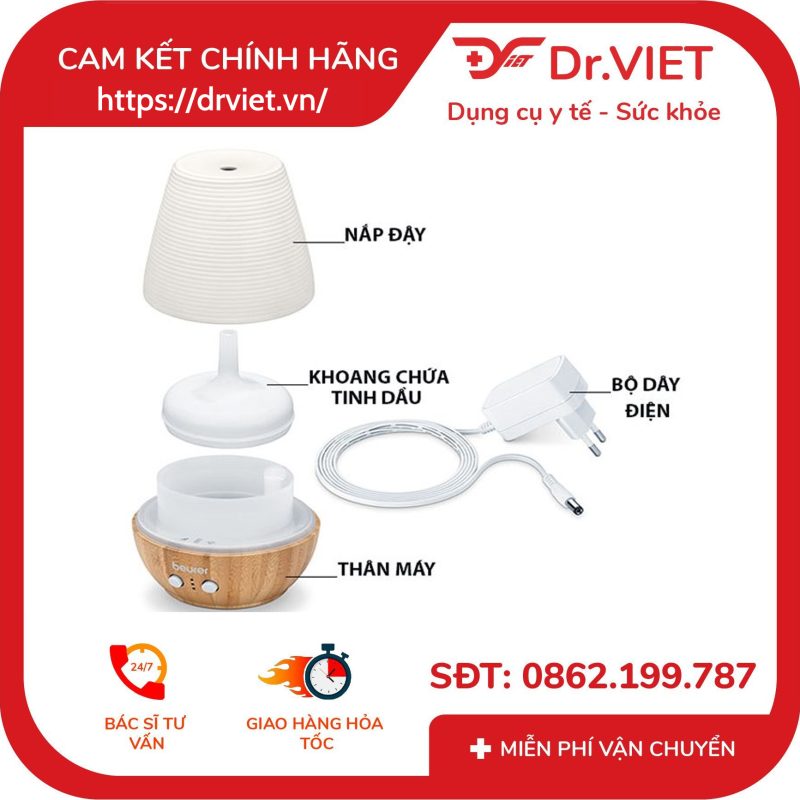 Đèn xông tinh dầu Beurer LA40 10 Đèn xông tinh dầu Beurer LA40