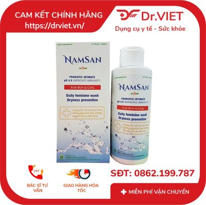 Dung dịch vệ sinh NAMSAN hộp 1 chai 150ml 17 Dung dịch vệ sinh NAMSAN hộp 1 chai 150ml