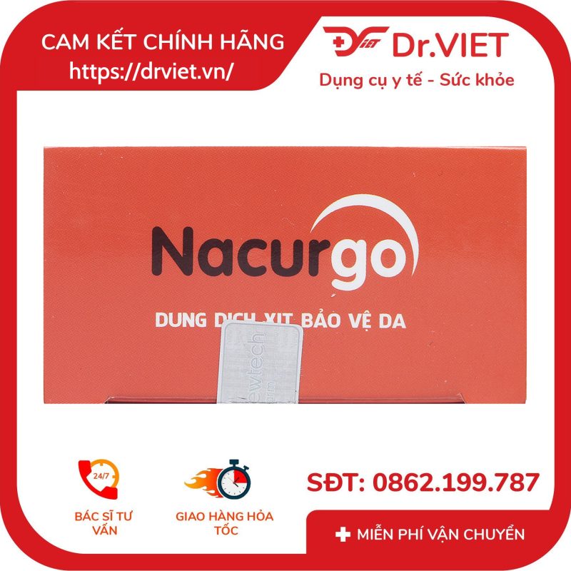 Dung dịch xịt vết thương Nacurgo 30ml 10 Dung dịch xịt vết thương Nacurgo 30ml