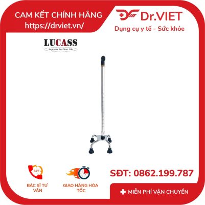 Gậy 4 Chân Thấp Lucass B924 18 Gậy 4 Chân Thấp Lucass B924