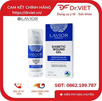 Gel chống loét tiểu đường Lavior D-Care Diabetic Wound Gel 50ml