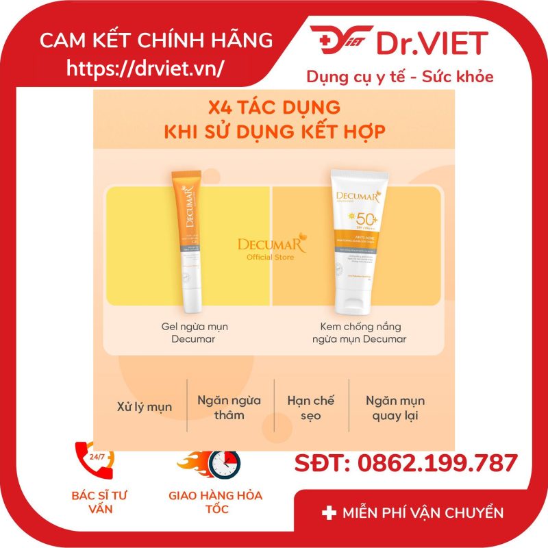 Alternative view of Sữa rửa mặt dạng Gel Decumar Clean Advanced 100gr
