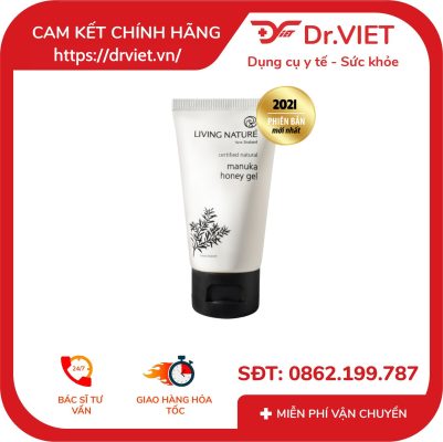 Gel trị mụn Living Nature Manuka Honey Gel 50ml