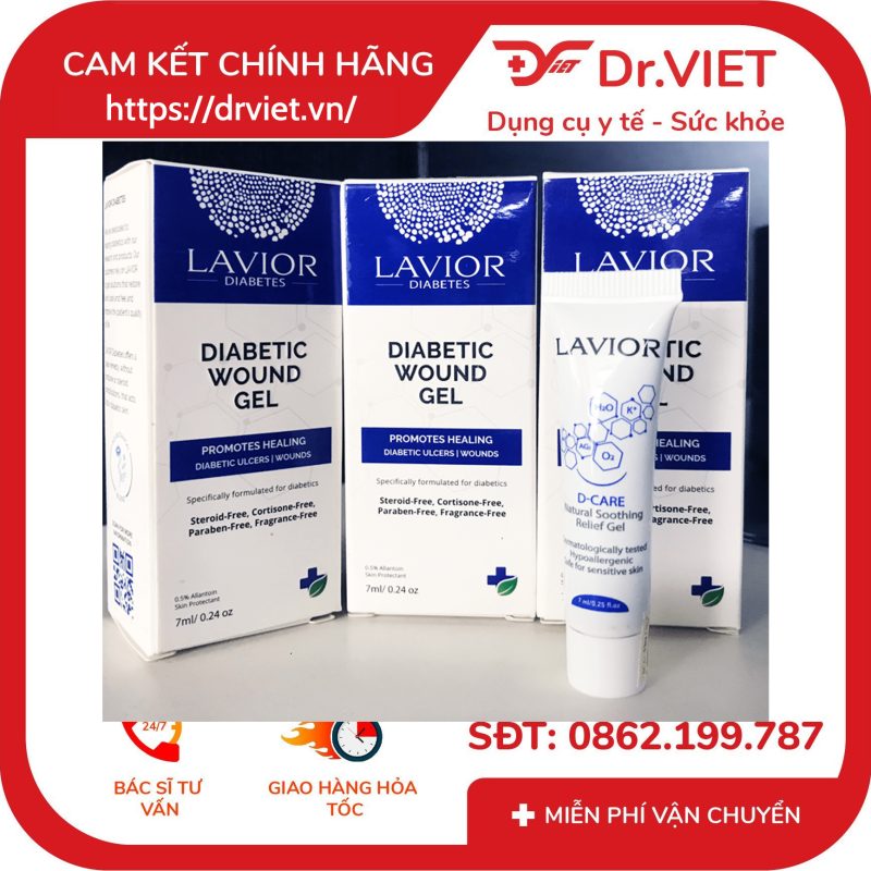 Alternative view of Gel trị viêm loét tiểu đường LAVIOR DCARE Diabectic Wound Care 7ml
