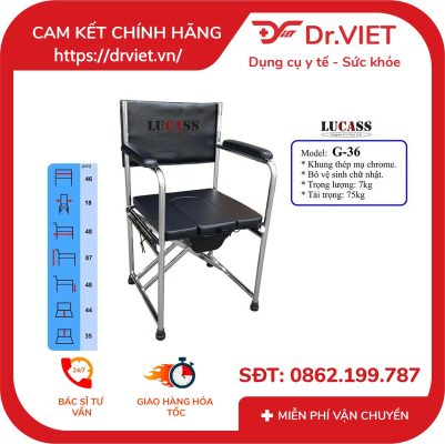 Ghế Bô Vệ Sinh Lucass G-36 19 Ghế Bô Vệ Sinh Lucass G-36