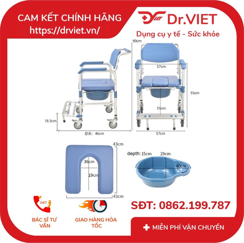 Ghế bô vệ sinh Lucass GX-200 16 Ghế bô vệ sinh Lucass GX-200