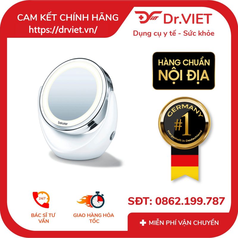 Gương trang điểm 2 mặt Beurer BS49