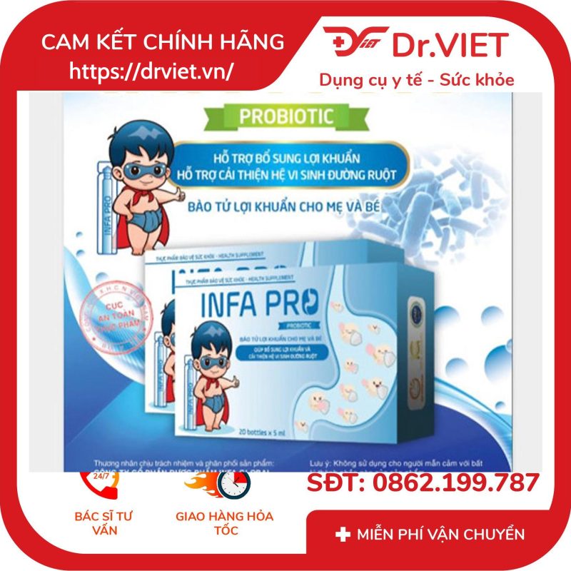 Infa Pro - Bào Tử Lợi Khuẩn Cho Mẹ Và Bé 12 Infa Pro - Bào Tử Lợi Khuẩn Cho Mẹ Và Bé