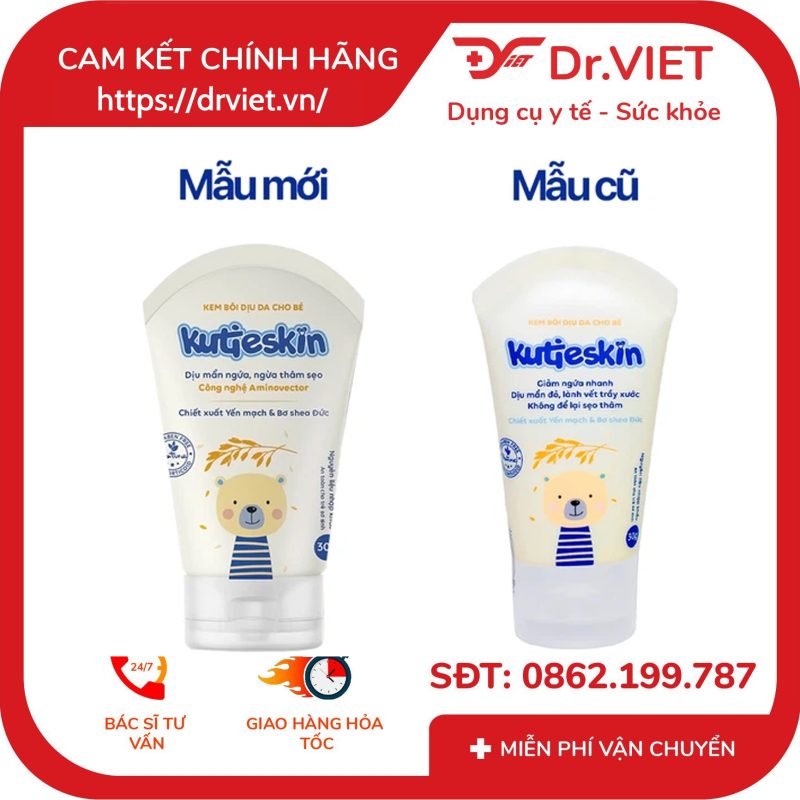 Kem bôi dịu da cho bé Kutieskin giảm mẩn ngứa, ngừa thâm sẹo (30g) 17 Kem bôi dịu da cho bé Kutieskin giảm mẩn ngứa, ngừa thâm sẹo (30g)