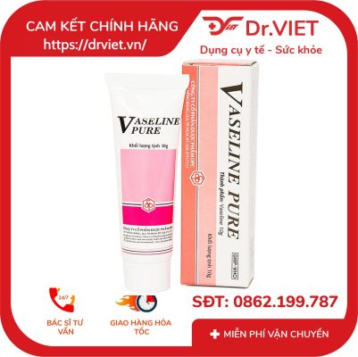 Kem Vaseline Pure OPC phòng nứt môi nứt da bàn chân bàn tay 10g 14 Kem Vaseline Pure OPC phòng nứt môi nứt da bàn chân bàn tay 10g