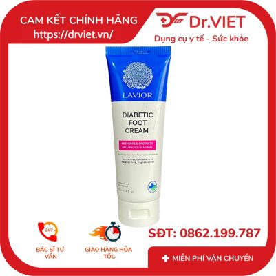 Kem dưỡng chống loét tì đè LAVIOR Diabetic Foot Cream 100ml 13 Kem dưỡng chống loét tì đè LAVIOR Diabetic Foot Cream 100ml