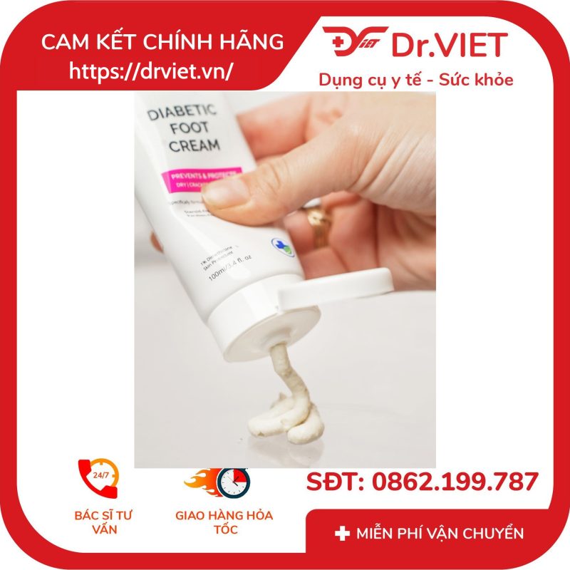 Kem dưỡng chống loét tì đè LAVIOR Diabetic Foot Cream 100ml 9 Kem dưỡng chống loét tì đè LAVIOR Diabetic Foot Cream 100ml