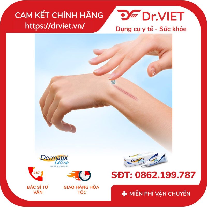 Kem trị sẹo Dermatix Ultra 15g làm mờ các vết sẹo hiệu quả 12 Kem trị sẹo Dermatix Ultra 15g làm mờ các vết sẹo hiệu quả