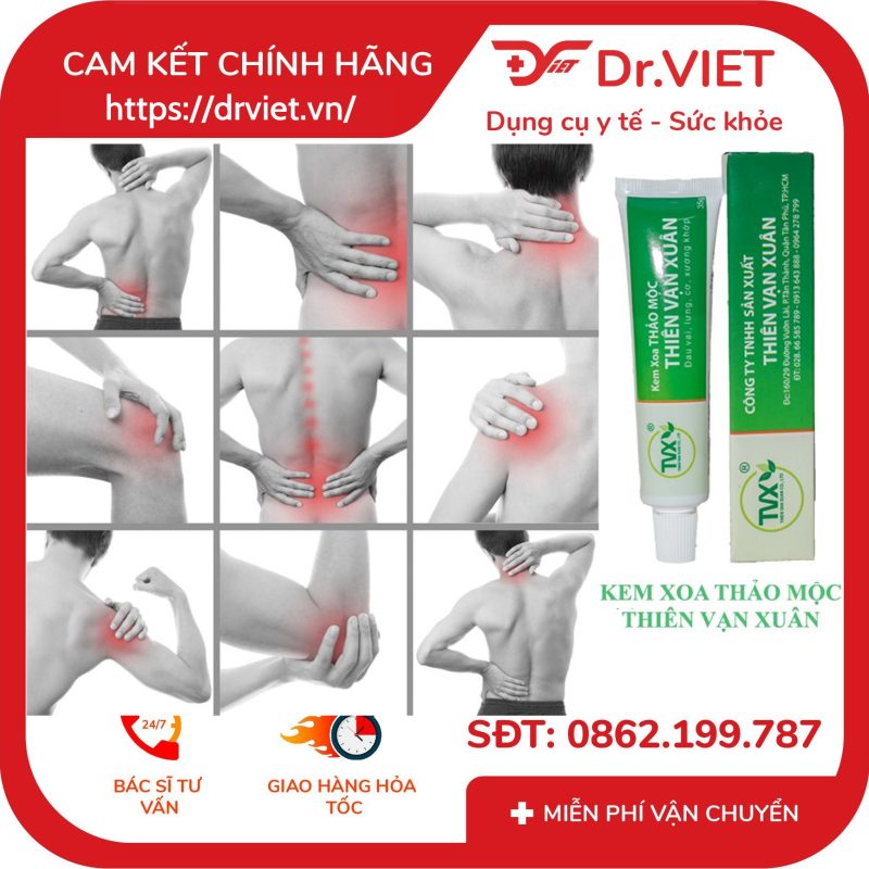 Kem xoa bóp thảo mộc Thiên Vạn Xuân tuýp 35g