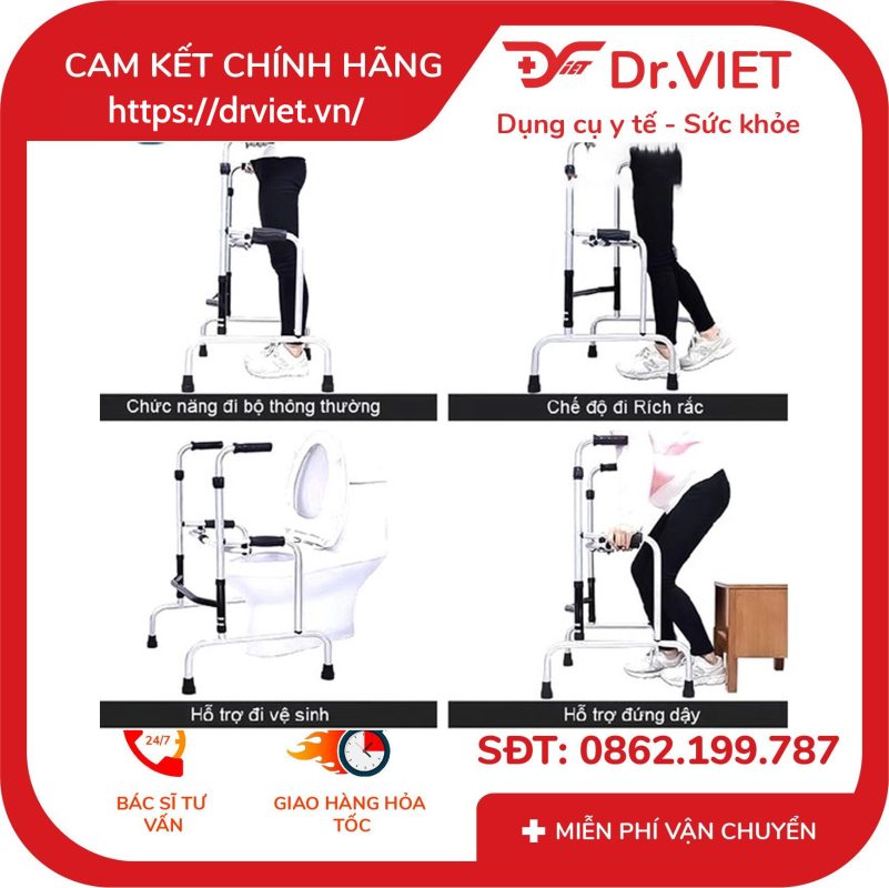 Khung tập đi đa năng Lucass W-18 14 Khung tập đi đa năng Lucass W-18
