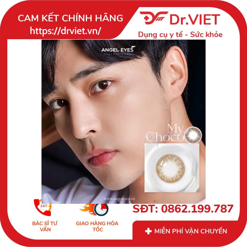 Kính áp tròng My Choco Silicone Hydrogel 0 độ