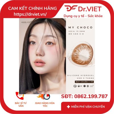 Kính áp tròng My Choco Silicone Hydrogel 0 độ