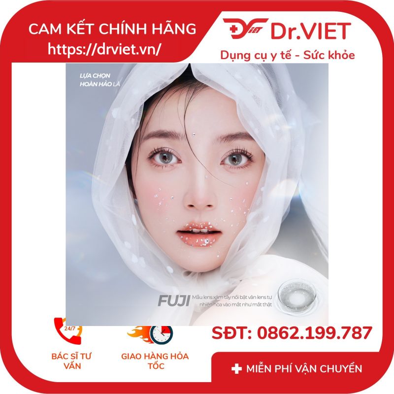 Lens mắt nhỏ Fuji Gray màu xám khói Tây siêu tự nhiên 13 Lens mắt nhỏ Fuji Gray màu xám khói Tây siêu tự nhiên