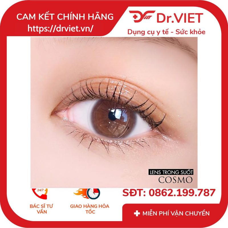 Lens trong suốt cận Angel Eyes cho mắt nhạy cảm có độ cận từ 0 đến 15 độ