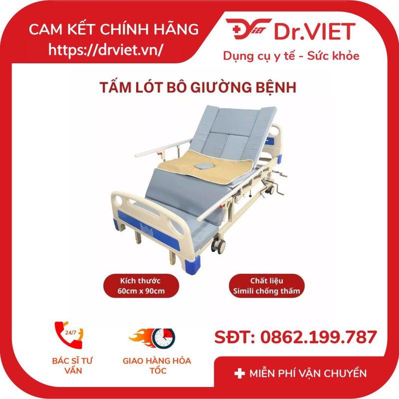 Lót bô vệ sinh Simili giường bệnh NIKITA